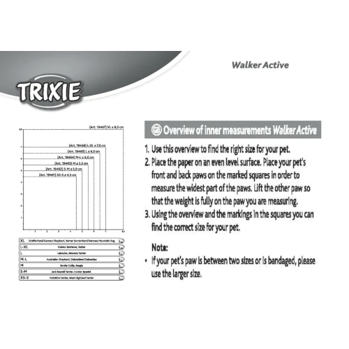 TRIXIE Walker Active Protective Boots XL - Image 3