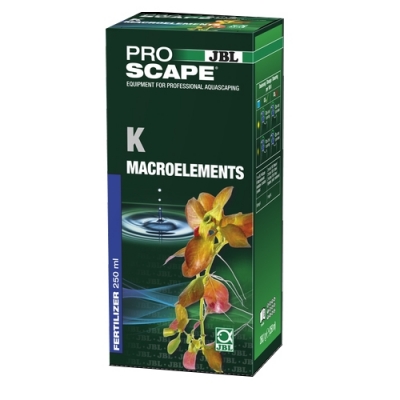 JBL PROSCAPE K MACROELEMENTS — КАЛИЕВОЕ УДОБРЕНИЕ ДЛЯ АКВАРИУМНЫХ РАСТЕНИЙ, 250 мл