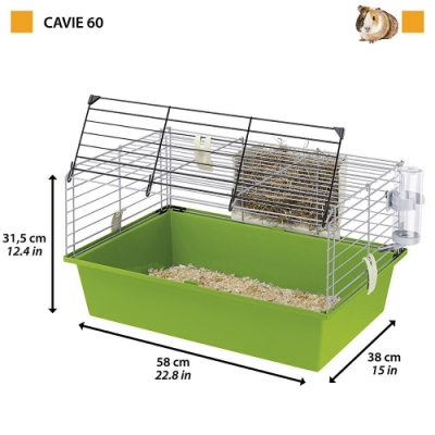 ferplast CAVIE 60 Клетка за морски свинчета с отваряща се врата - Image 2