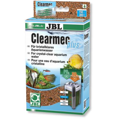 JBL ClearMec plus Филтрираща среда за отстраняване на нитрити, нитрати и фосфати от аквариумната вода, 600 ml