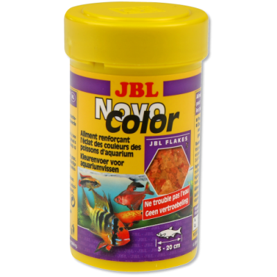 JBL NovoColor Basic кормовые хлопья для цветных аквариумных рыб — изображение 3