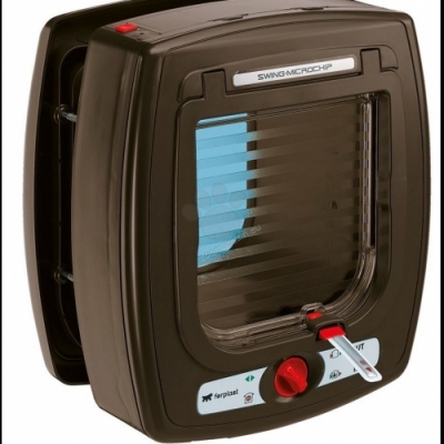 ferplast SWING MICROCHIP Откидная крышка для кошек с системой открытия микрочипа — изображение 7