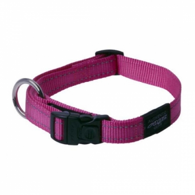ROGZ PINK CLASSIC COLLAR —  ошейник для собак