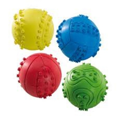 ferplast PA 5537 RUBBER BALL, 6 cm — резиновый мяч 6 см