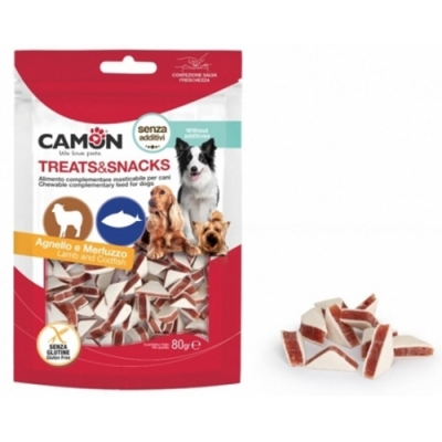 CAMON Triangular lamb and codfish bites