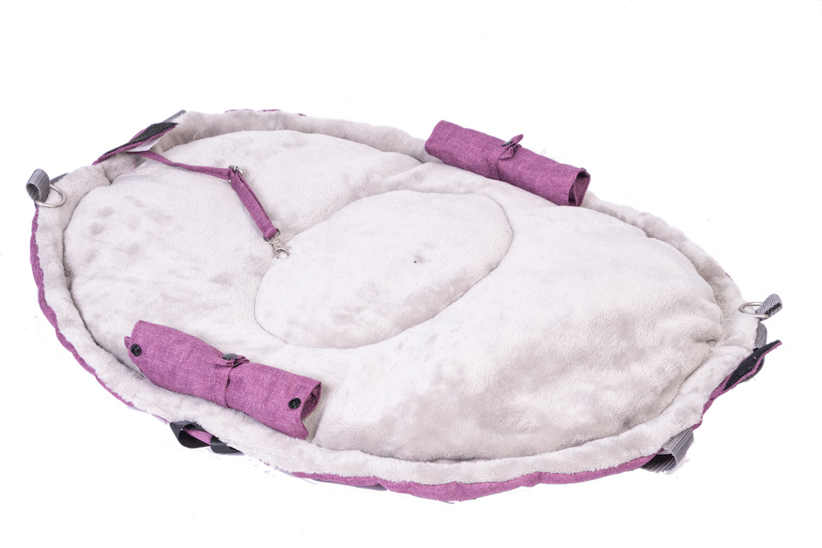 PET TRIBE AMELIA M 3 IN 1 TRANSFORMER (CARRIER / KITTEN / CUSHION) M SIZE 81 X 69 CM - Image 7