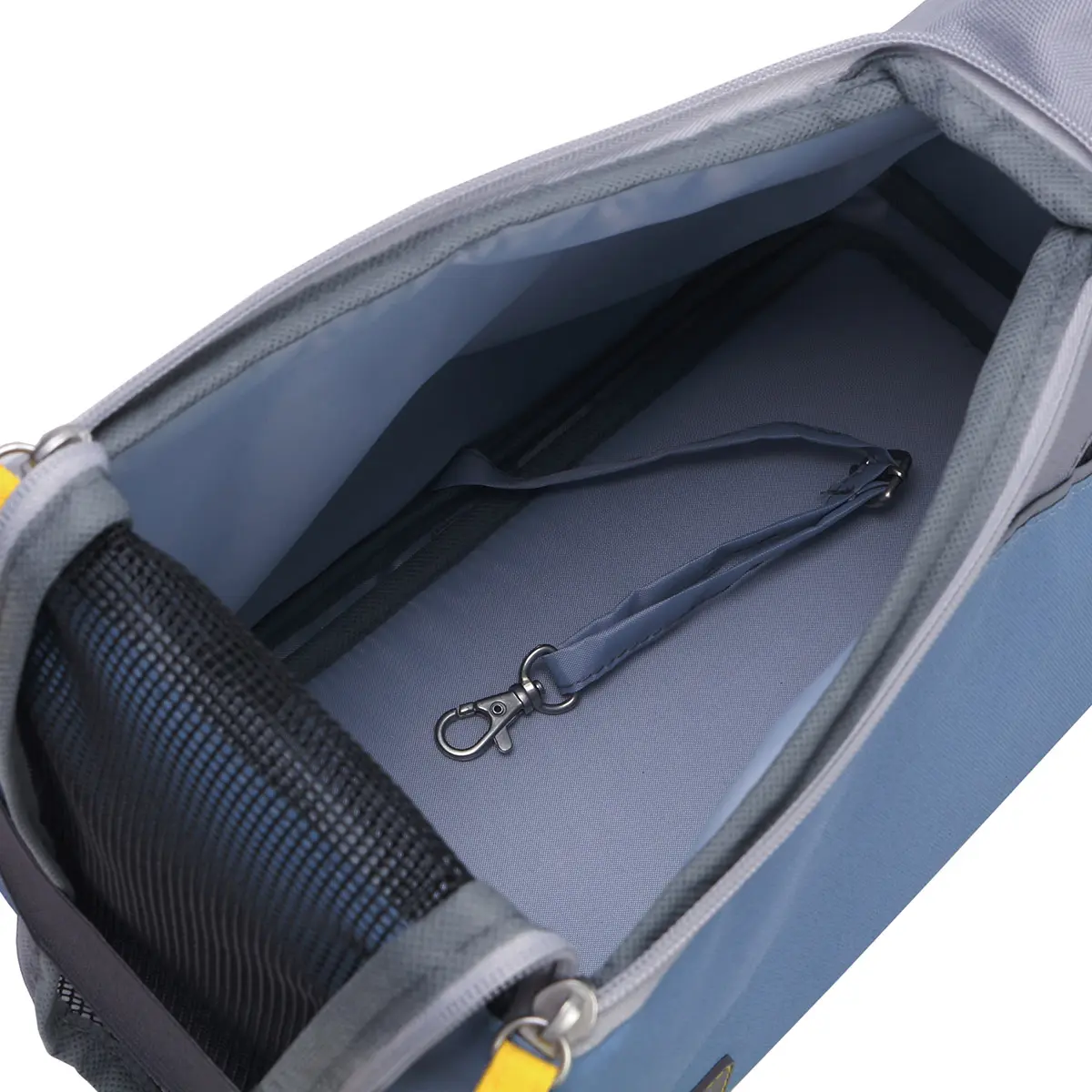 Zu&Lu KAIMAN - Tiny blue denim pet carrier - Image 4