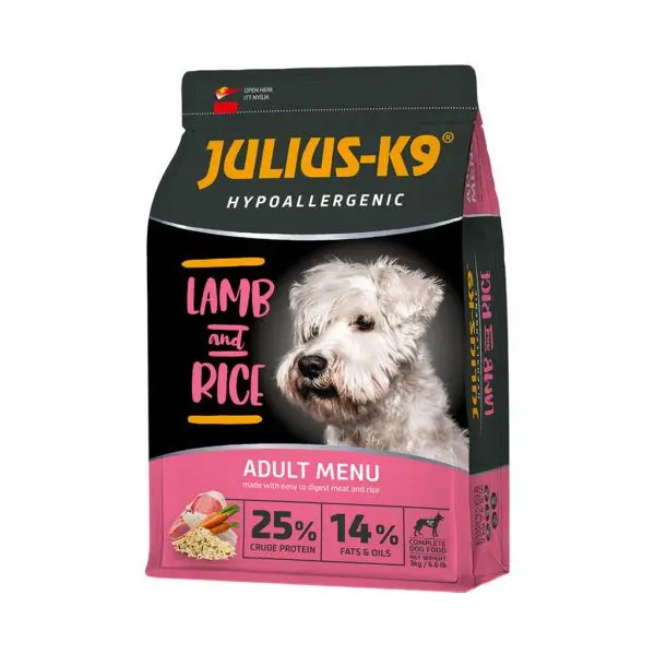 JULIUS-K9 Hypoallergenic Lamb & Rice 12кг.