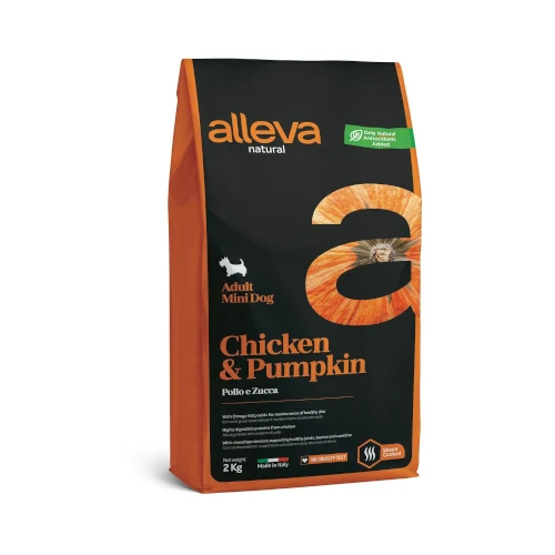 Alleva Natural Adult Mini Chicken & Pumpkin