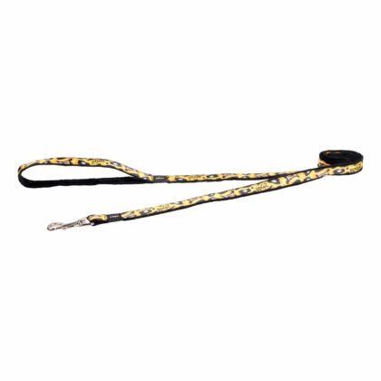 Rogz Fashion Classic Lead LEOPARD BONE