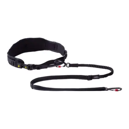 Rogz AirTech Sport Belt and Lead BLACK