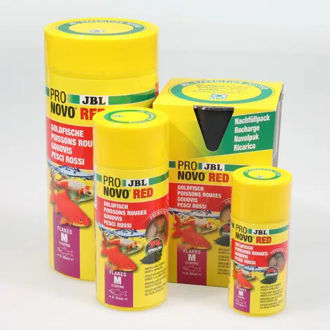 JBL PRONOVO RED FLAKES M Staple food flakes for goldfish from 8-20 cm