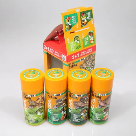 JBL PROTERRA TORTOISE MENU, Food assortment of 4 varieties for all tortoises - Image 3