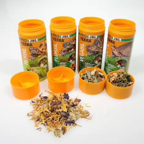 JBL PROTERRA TORTOISE MENU, Food assortment of 4 varieties for all tortoises - Image 6