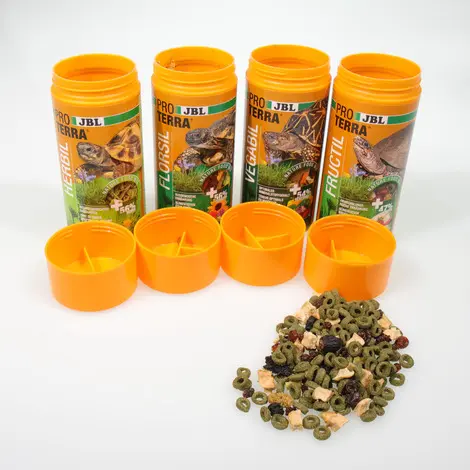 JBL PROTERRA TORTOISE MENU, Food assortment of 4 varieties for all tortoises - Image 8