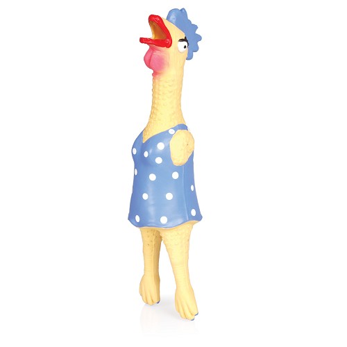 Tommi Chicken white&blue-latex