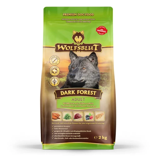WOLFSBLUT Dark forest Adult All Breed with Venison & sweet potatoes