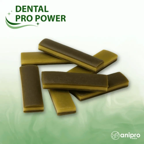 anipro Dental Pro Power dog treat spirulina strips 84g - Image 2
