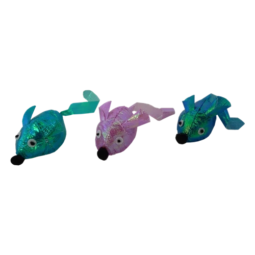 PAPILLON Cat toy Glitter mouse 5cm