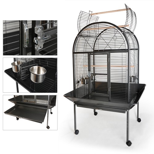 Tommi Cage PICCOLO (SY 215) 158x79x61cm black