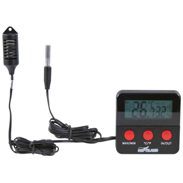 Trixie Digital Thermo/Hygrometer with Remote Sensor