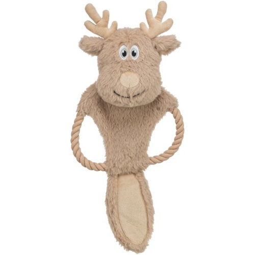 Trixie dog toy Reindeer with Rope