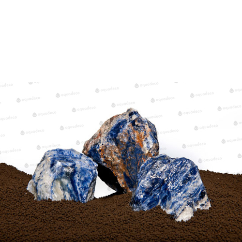 Aquadeco blue Sodalit, tumbled stone
